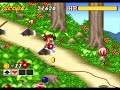 new video. one of the more original games for the snes/sfc, kid klown in crazy chase is a fun but also frustrating game where you race against the clock (or rather, a fuse) to reach the end of the level with four card symbols to stop a bomb from exploding. as the klutzy kid klown, you're out to stop a rough space clown known as blackjack, who has kidnapped the love of his life (but not hers), the beautiful princess honey, who hates macho men and just wants a real clown. there are various mini-games and each level is trickier than the last with loads of obstacles and gags that try to slow you down. collecting all four cards clears the level. if you clear the level without them, you won't die, but you start the level over again and have to find what you missed. you basically run with the d-pad and can only jump, but it's an interesting concept given the rest of the game. the music is as you'd expect (typically with a hint of silliness) and the graphics are very vibrant and everything moves smoothly. the game has a lot of animations and the like to enjoy and really adds to the cartoony nature of the game, as everything is well-represented. if you can clear each level getting the cards the first time around, you gain 