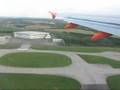 Opstijgen easyJet vliegtuig Londen Stansted