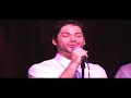 the broadway boys open their concert at birdland, july 9th, with morning  glow, led by daniel torres.		