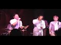 the broadway boys open their concert at birdland, july 9th, with morning  glow, led by daniel torres.		