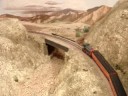 Randy Gustafson N scale GE 70-Tonner pulls Kato Daylight