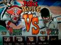 One peice Grand Battle Buggy the Clown vs. Roronoa Zolo