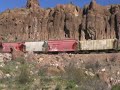 BNSF Manifest Wrongmain on the Highline,Kingman Canyon,AZ BNSF Manifest Wrongmain on the Highline,Kingman Canyon,AZ