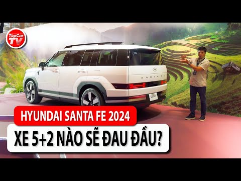 Đánh giá nhanh Hyundai Santa FE 2024 - Tranh cãi về kiểu dáng rồi sẽ bị lu mờ | TIPCAR TV