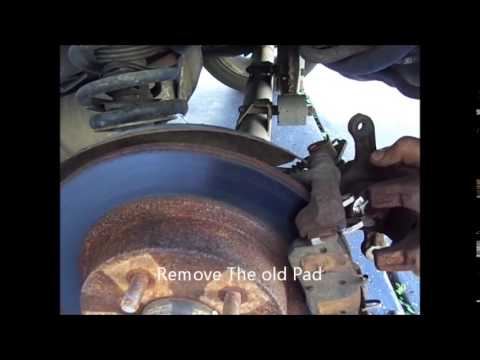 How To Remove the Rear Brake And Rotors to Nissan infiniti I30 2000