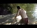 Swimming With A Wolf