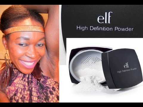 how to apply elf high definition powder