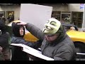 nyc anonymous cos protest   part 1/3