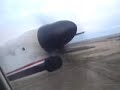 Airplane Takeoff from Edmonton Alberta, Canada POV
