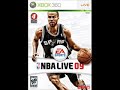nba live 09 official cover
