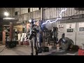 ArcAttack testing out the world's first lighting-proof MIDI guitar in their warehouse in Austin, Texas. Visit their home page at: www.ArcAttack.com The MIDI signal from the guitar is routed through a fiber optic cable to control the Tesla coils. See ArcAttack perform the Star Spangled Banner at the 2010 VEX Robotics World Championship: www.youtube.com