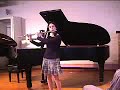 Bach sonata on flute by Michal;
