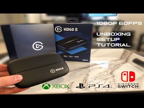 Elgato Game Capture HD60S Unboxing and Setup Review Tutorial