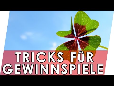 Tricks fr Gewinnspiele | Geniale Fakten, Tipps & Tri ...