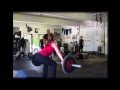 Crossfit after the hCG Diet Snapshots- Burpees and Hang Power Cleans