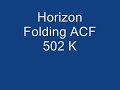 Folding Machine Horizon AFC 502