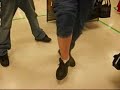 Hit with a belt!