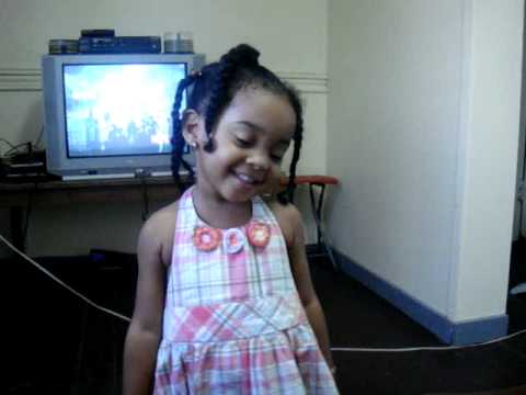 Little Girl sings Jamaican National Anthem