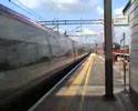 Virgin trains Pendalino Passes Through Harrow And Wealdstone
