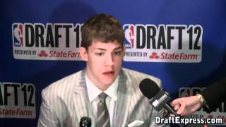 Meyers Leonard 2012 NBA Draft Media Day - DraftExpress