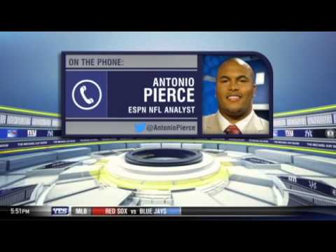 Video: Antonio Pierce's outlook for the 2014 New York Giants - The Michael Kay Show