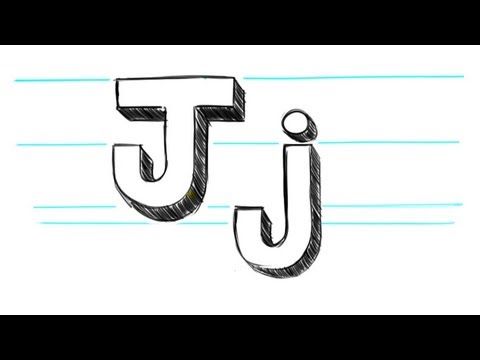 how to draw a lowercase h in 3d