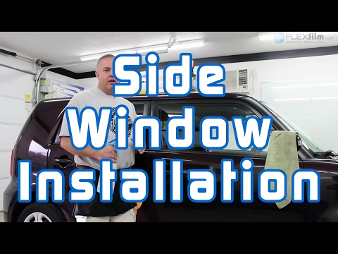 how to fit van windows