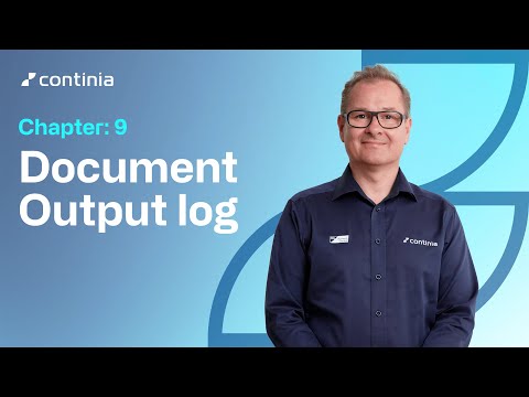 Document Output log - Document Output