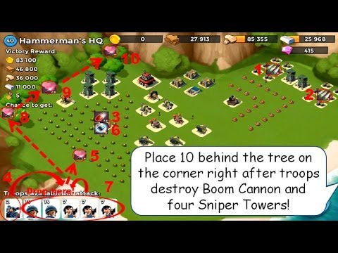 how to beat hammerman's hq level 10