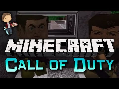 Minecraft: Call of Duty GUN Mini-Game w/Mitch & Preston!