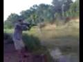 FN FNC w/Beta C mag (100 rounds), at the River, Brian shooting FN FNC w/Beta C mag (100 rounds), at the River, Brian shooting