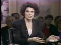 Fanny Ardant con Bernard Pivot