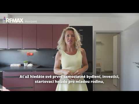Video Světlý a kompletně zařízený byt 2+kk v srdci Hostivic – bydlení i skvělá investice