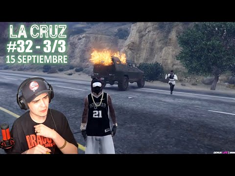 LIT KILLAH GTA HACEN EL BLINDADO Y LA JOYERIA - ARMAS LARGAS | ✟LA CRUZ✟#32 - 3/3