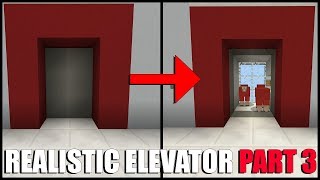 How To Make A Multi Floor Elevator In Minecraft Part 3 Command