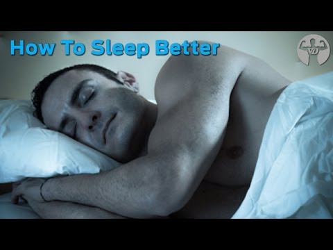 how to improve sleep