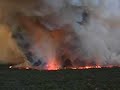 Kaibab Forest Wildfire Helicopter View