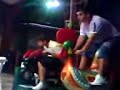 corsa tra giovann u biond e barilott...brutto incidente