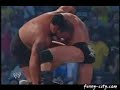 Ring collapse - Big Show Brock Lesnar