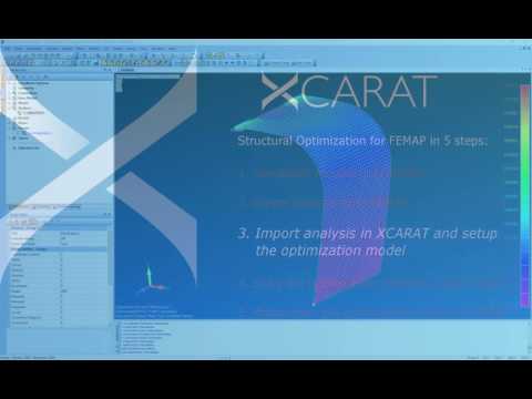 XCARAT Optimization with Siemens FEMAP