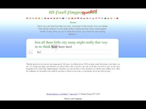 how to prove typing speed