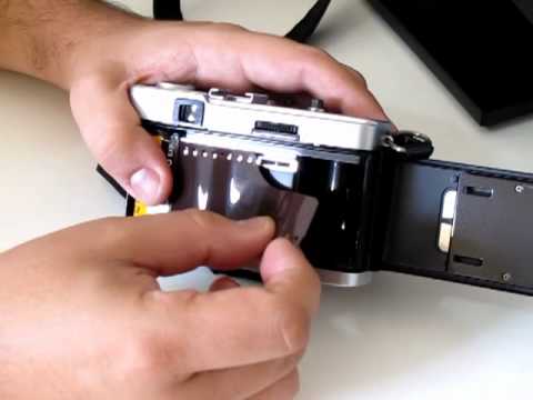 how to load olympus trip 35 film