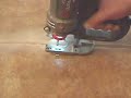 Epoxy Grout Removal with Rotozip and DC1. Better than Dremel