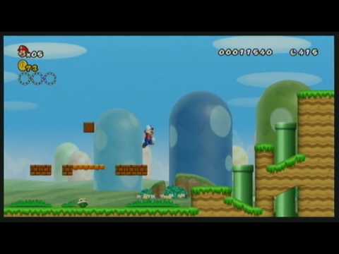 New Super Mario Bros. Wii - BLIND Part 1