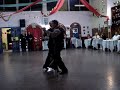 Milonga en el Circulo Apolo: Bailan Mabel y Tito