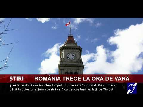 România trece la ora de vară...