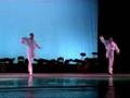Chinese one-legged female dancers
