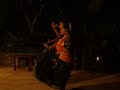 bharatnatyam dancing at hotel