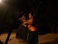 bharatnatyam dancing at hotel