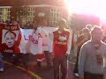 The march before Arsenal v Bolton The march before Arsenal v Bolton